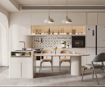 Modern Dining Table And Chairs-ID:757543095