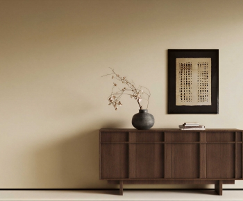 Wabi-sabi Style Entrance Cabinet-ID:693800938