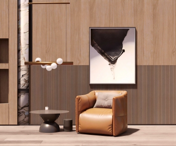 Modern Single Sofa-ID:281517036
