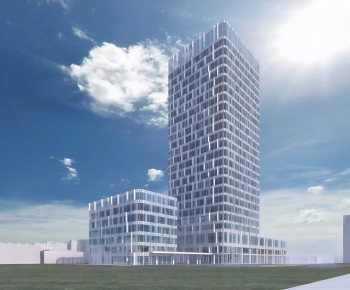 Modern Building Appearance-ID:374460941