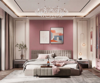 New Chinese Style Bedroom-ID:844887023