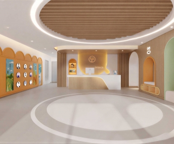 Modern Kindergarten Hall-ID:976346979