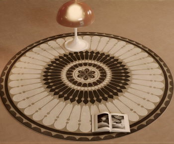 Modern Circular Carpet-ID:152292976
