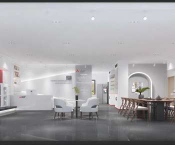 Modern Exhibition Hall-ID:659121049