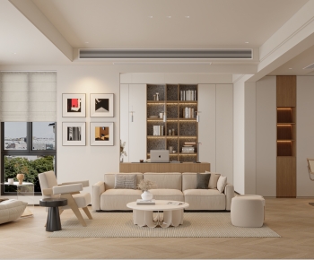 Modern A Living Room-ID:393485071