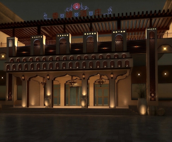 Modern Building Appearance-ID:527129894