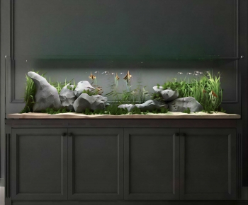 Modern Fish Tank-ID:676418075