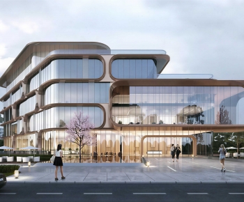 Modern Building Appearance-ID:139348036