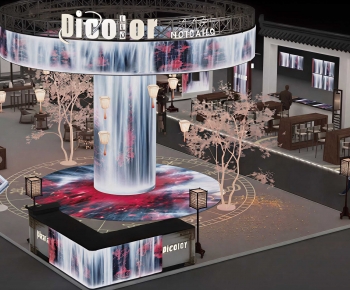 New Chinese Style Exhibition Hall-ID:261720904