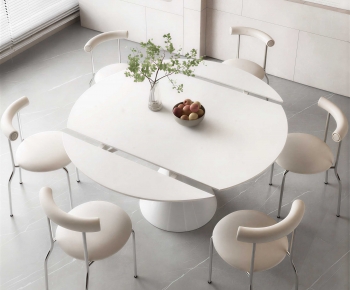Modern Dining Table And Chairs-ID:649637949