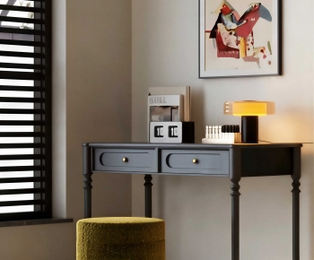 Modern Computer Desk And Chair-ID:899060014