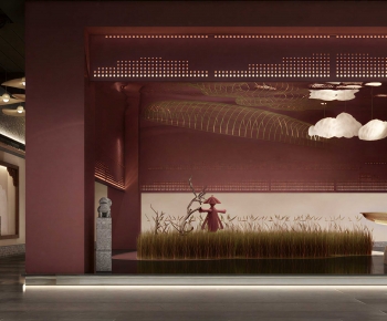 New Chinese Style Exhibition Hall-ID:117315057