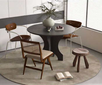 New Chinese Style Dining Table And Chairs-ID:930078982