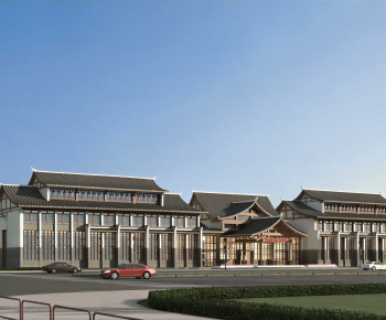 Modern Appearance Of Commercial Building-ID:604486945