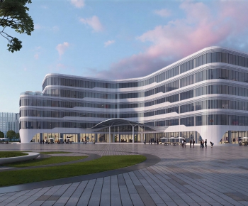 Modern Appearance Of Commercial Building-ID:538856031