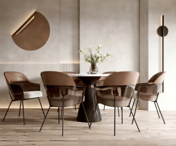 Modern Dining Table And Chairs-ID:954319959