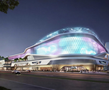 Modern Building Appearance-ID:253644942