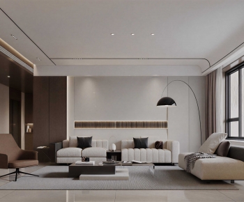 Modern A Living Room-ID:998560912