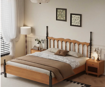 Modern Double Bed-ID:219986928