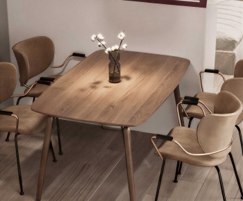 Modern Dining Table And Chairs-ID:532670024