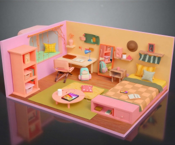 Modern Cartoon House-ID:181752927