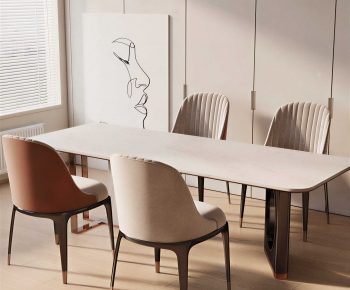 Modern Dining Table And Chairs-ID:571480999
