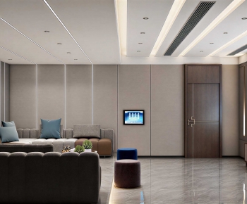 Modern A Living Room-ID:976474052