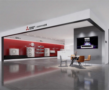 Modern Exhibition Hall-ID:504473927