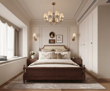 American Style Bedroom-ID:824229967