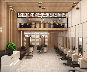 New Chinese Style Barbershop-ID:632829907