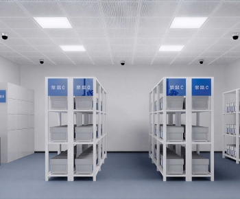 Modern Factory Floor/warehouse-ID:524382116