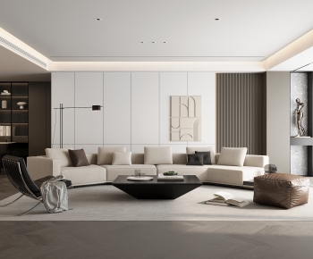 Modern A Living Room-ID:305557015