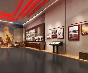Modern Exhibition Hall-ID:513699059