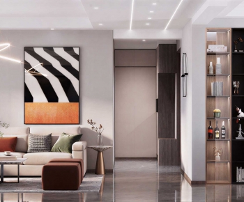 Modern A Living Room-ID:213104015