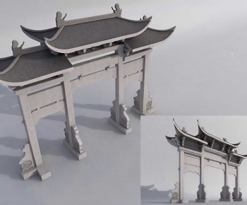 Chinese Style Building Component-ID:474025013