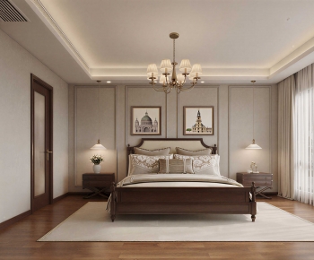American Style Bedroom-ID:924768921
