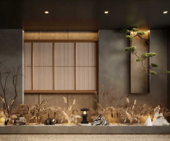 Japanese Style Plant Landscaping-ID:180474047