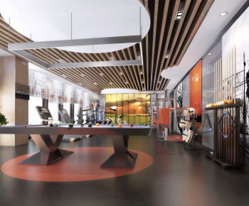 Modern Staff Recreation Room-ID:783359059