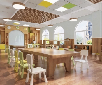 Modern Children's Kindergarten-ID:455111987