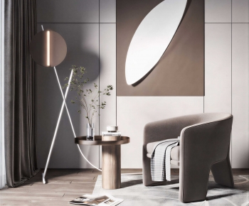 Modern Single Sofa-ID:191087019