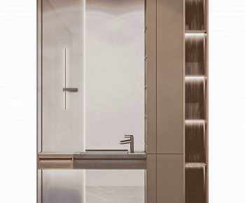 Modern Bathroom Cabinet-ID:721496114