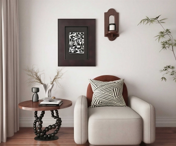 Modern Single Sofa-ID:663114071