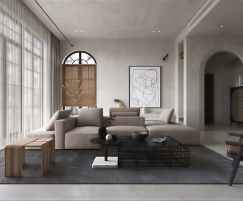 Modern A Living Room-ID:951421984