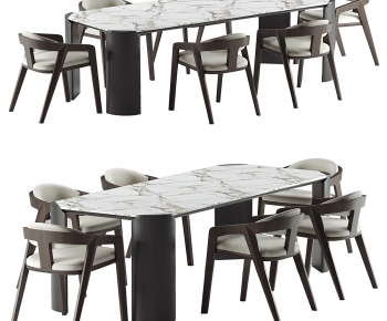 Modern Dining Table And Chairs-ID:857676985