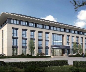 Modern Building Appearance-ID:283699088