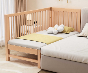 Modern Single Bed-ID:922000891