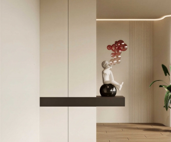 Modern Entrance Cabinet-ID:658566951