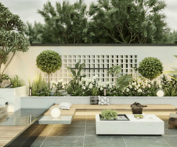 Modern Courtyard/landscape-ID:532047992