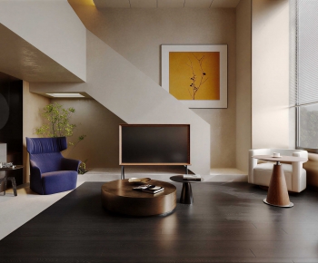 Modern A Living Room-ID:874715092