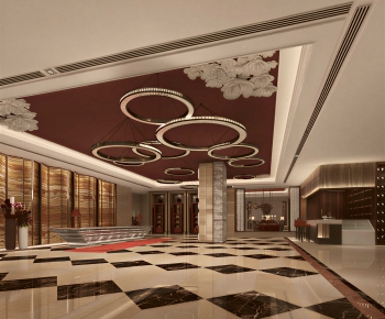 Modern Office Reception Desk-ID:174940115